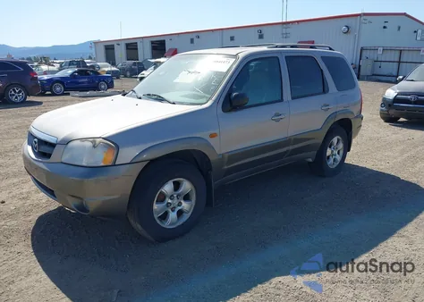 2001 Mazda Tribute Es V6/Lx V6 from USA, damaged, VIN 4F2CU08101KM69061